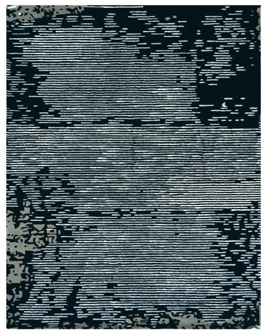 Azure Mist Hand tufted Modern Rug (HT-562A)