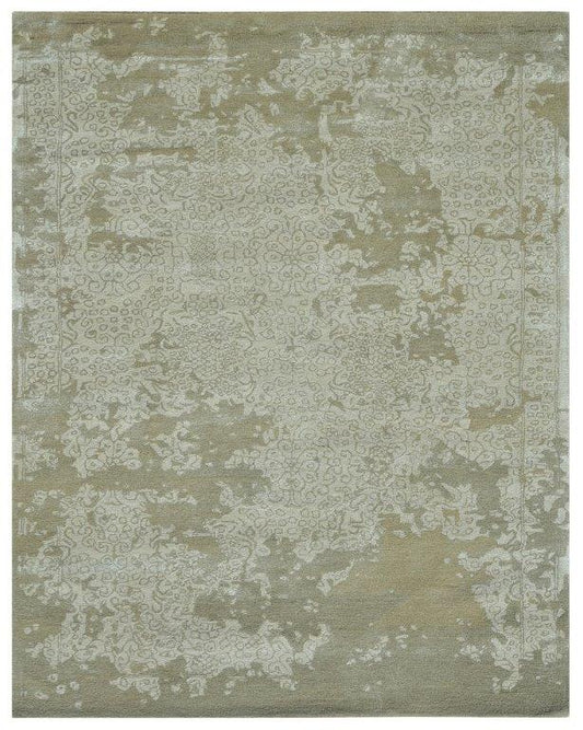 Misty Gray Hand tufted Modern Rug (HT-585A)