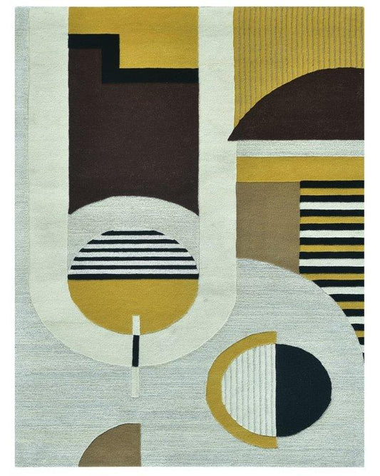 Modern Geometric Hand tufted Modern Rug (HT-598A)