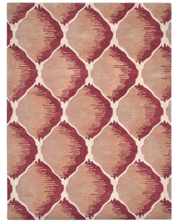 Luxe Diamond Hand tufted Modern Rug (HT-467E)
