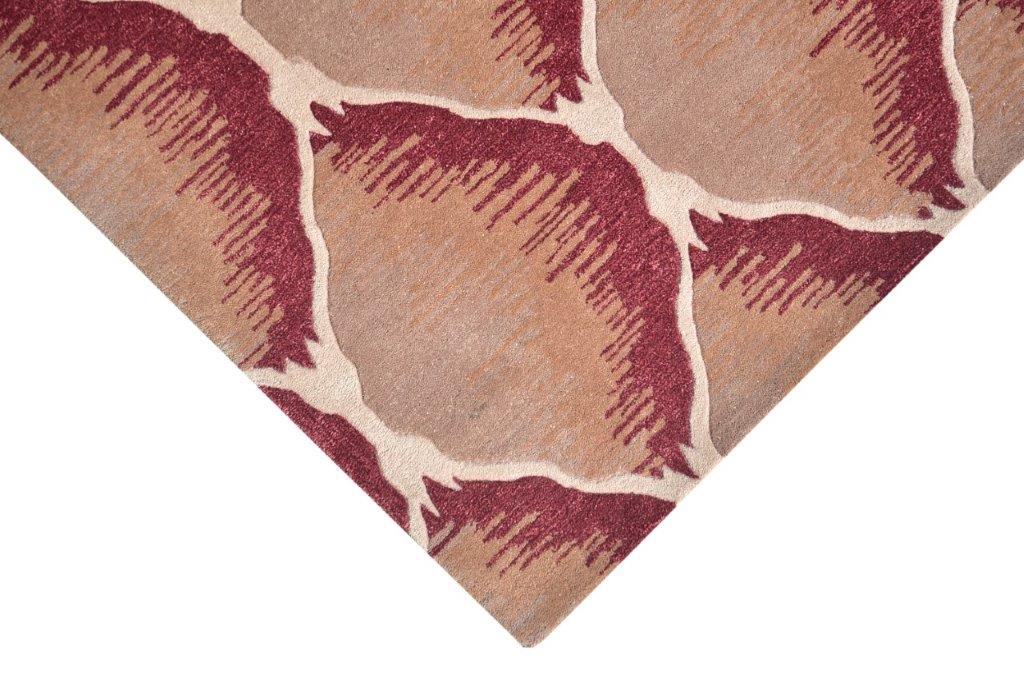 Luxe Diamond Hand tufted Modern Rug (HT-467E)