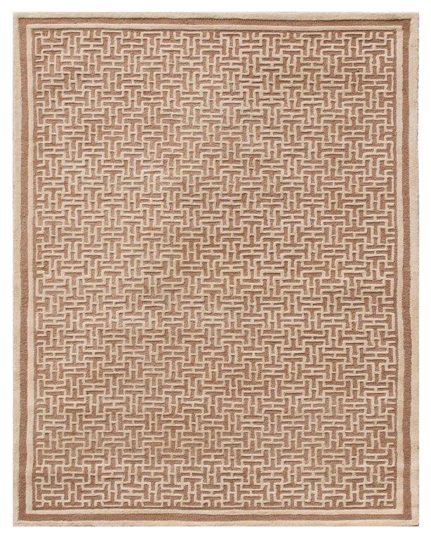Hand tufted Modern Beige Rug (HT-436A)