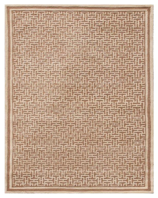 Hand tufted Modern Beige Rug (HT-436A)