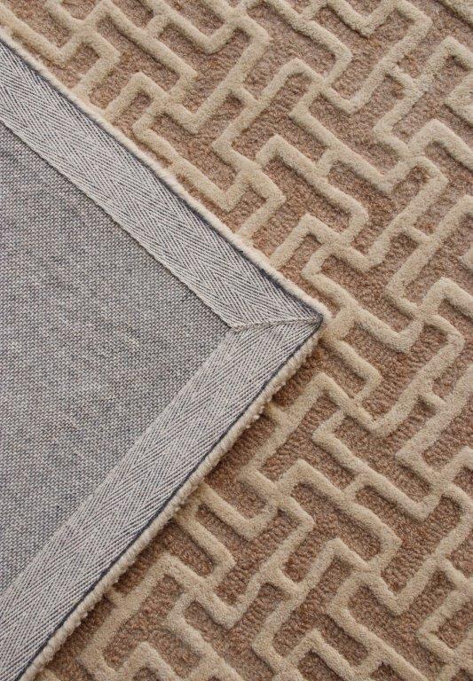 Hand tufted Modern Beige Rug (HT-436A)