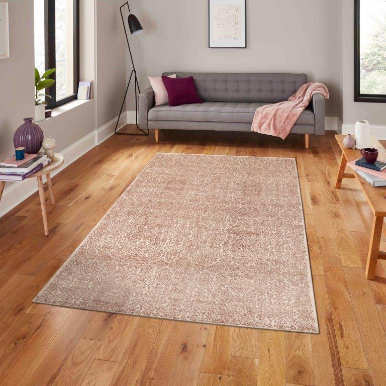 Amber Grace Hand knotted Modern Beige Brown Rug (HK-6181)