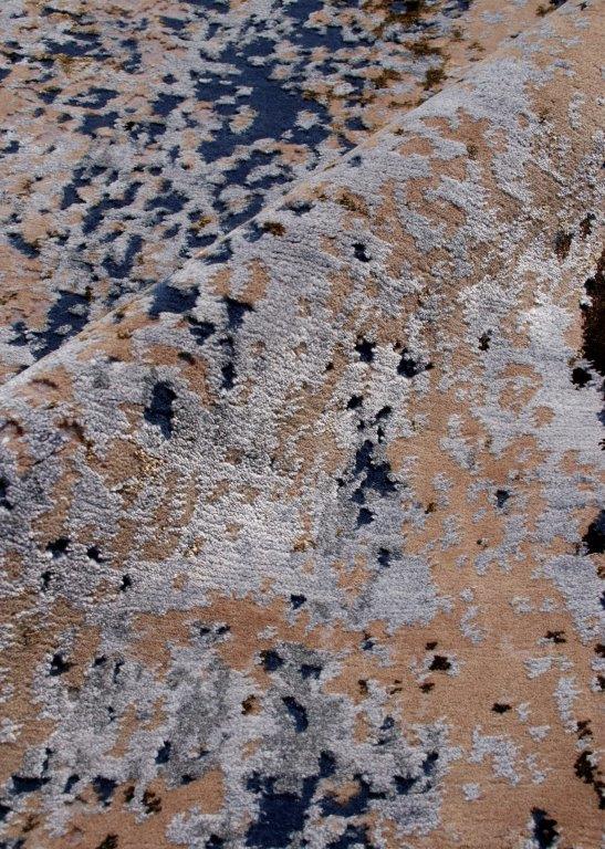 Abstract Harmony Hand knotted Modern Multicolour Rug (515)