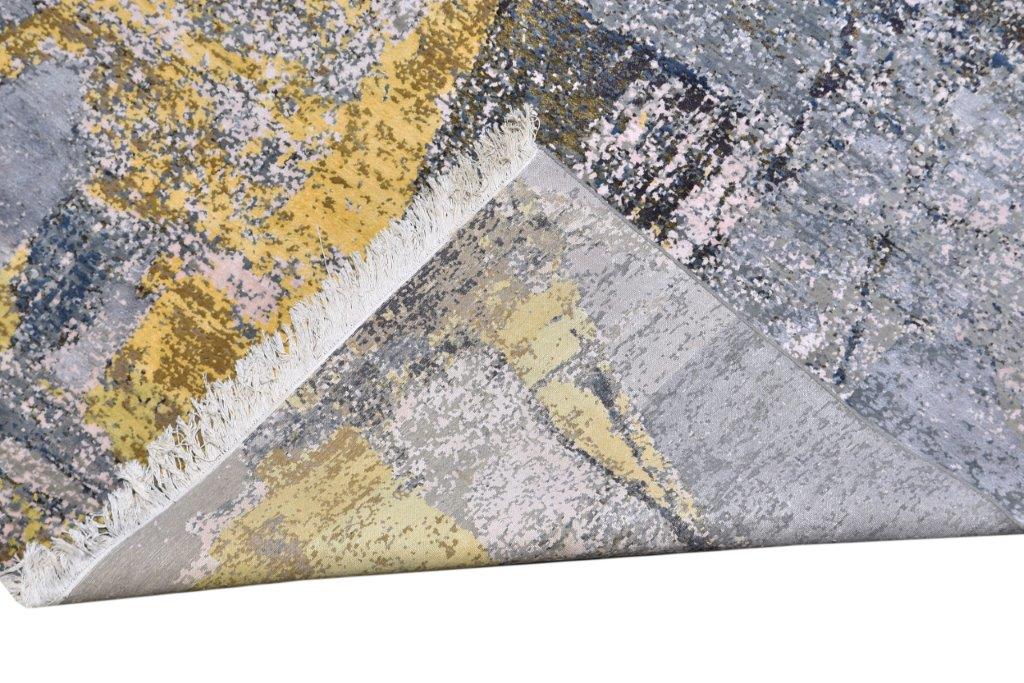 Vibrant Kaleidoscope Hand knotted Modern Multicolour Rug (HK-602)