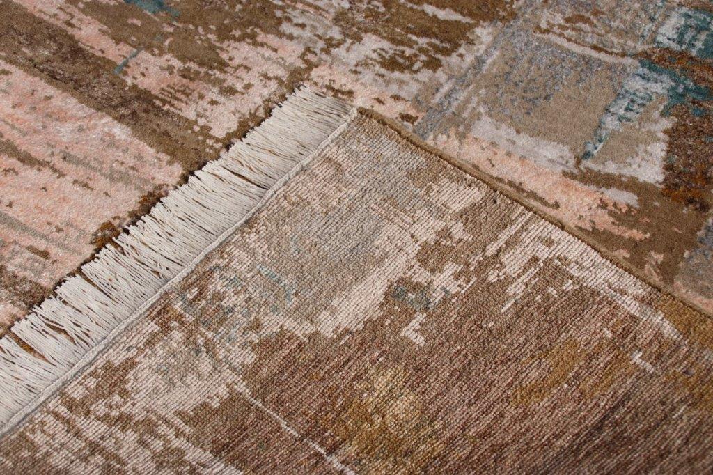 Infinity Spectrum Hand knotted Modern Multicolour Rug (HK-9)