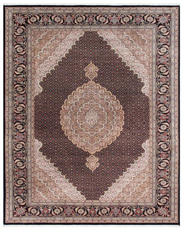 Majestic Heritage Hand knotted Traditional Mahi-17 Black Rug (MW-22)