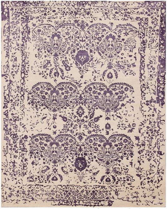 Hand knotted Transitional Violet Rug (HK-2172)