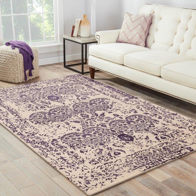 Hand knotted Transitional Violet Rug (HK-2172)