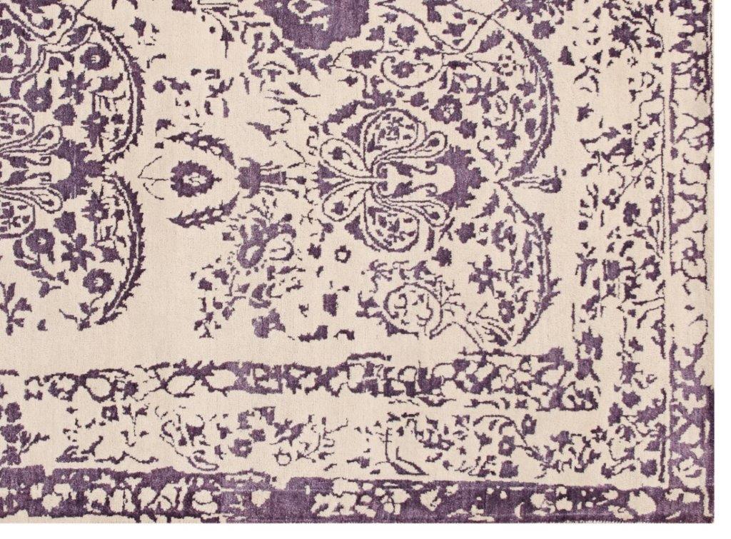 Hand knotted Transitional Violet Rug (HK-2172)