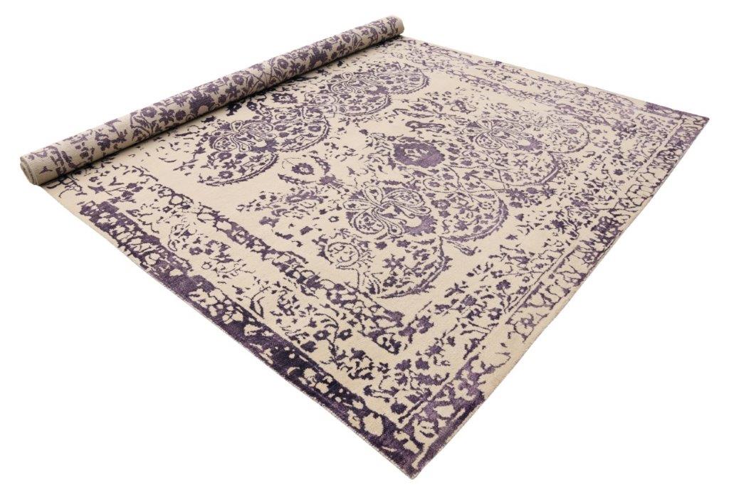 Hand knotted Transitional Violet Rug (HK-2172)