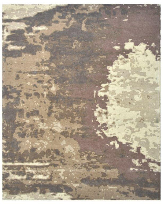 Mirage Abstrac Hand tufted Modern Multicolour Rug (HT-537A)