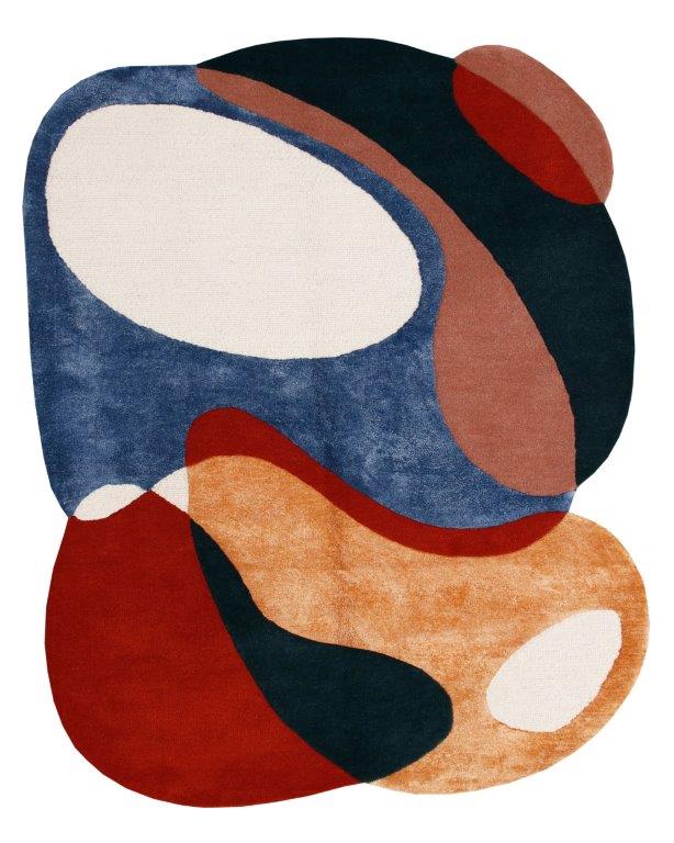 Mosaic 56 Hand tufted Modern Multicolour Rug (mosaic 56)