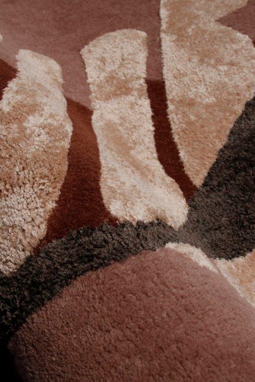 Hand tufted Modern Multicolour Rug (mosaic 54 c)