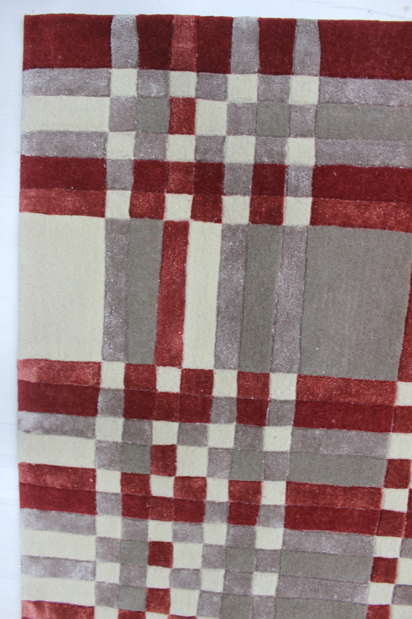 Highland Plaid Wool Rug