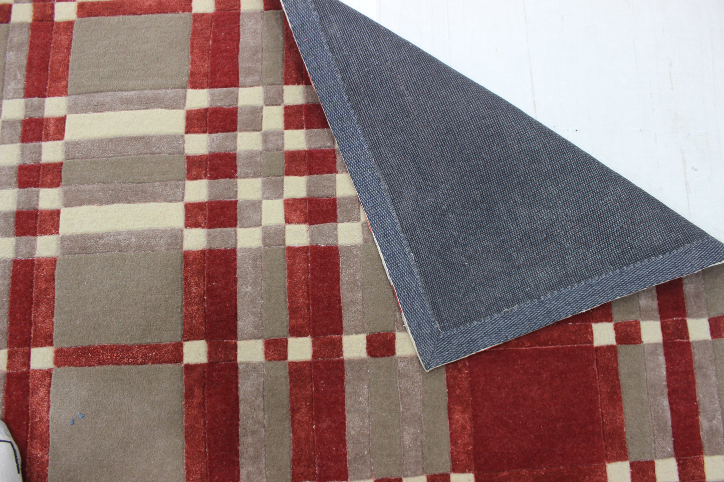 Highland Plaid Wool Rug