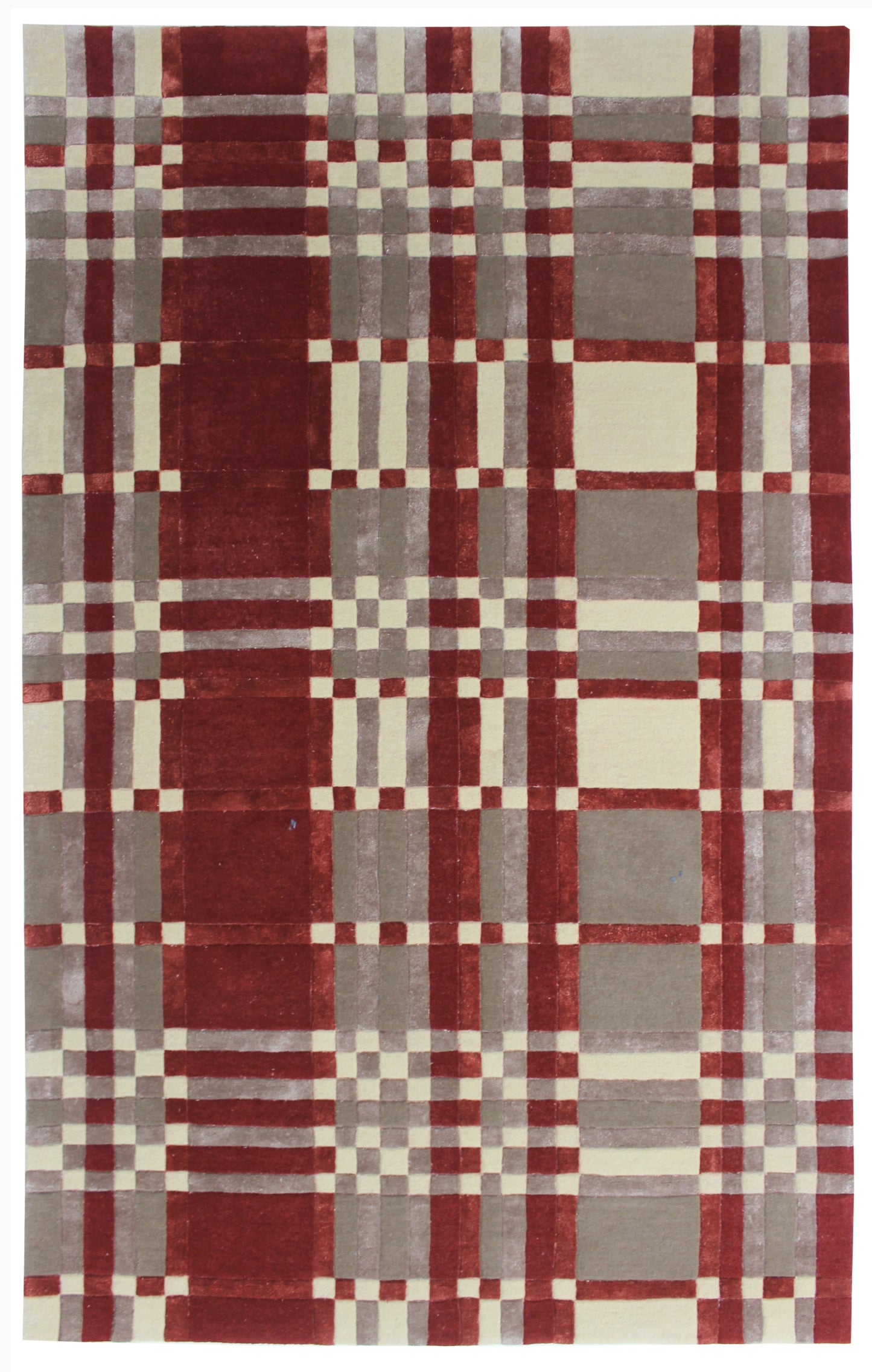 Highland Plaid Wool Rug