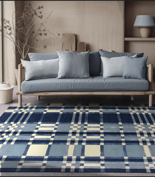 Highland Plaid Wool Rug