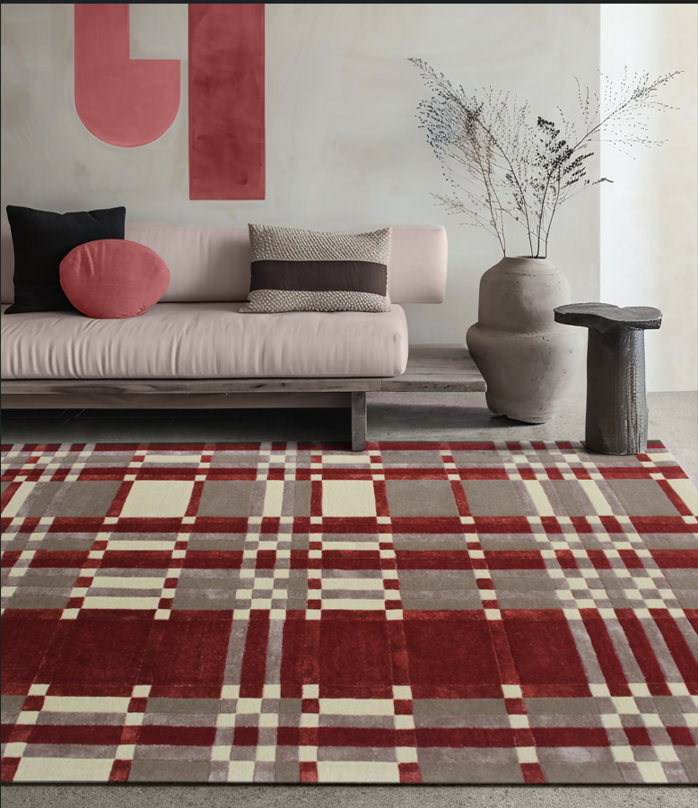 Highland Plaid Wool Rug