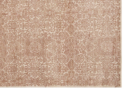 Hand knotted Modern Beige Brown Rug (HK-6181)