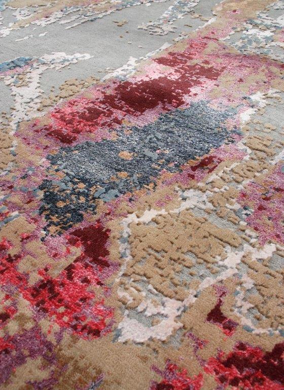 Hand knotted Modern Multicolour Rug (HK-601)