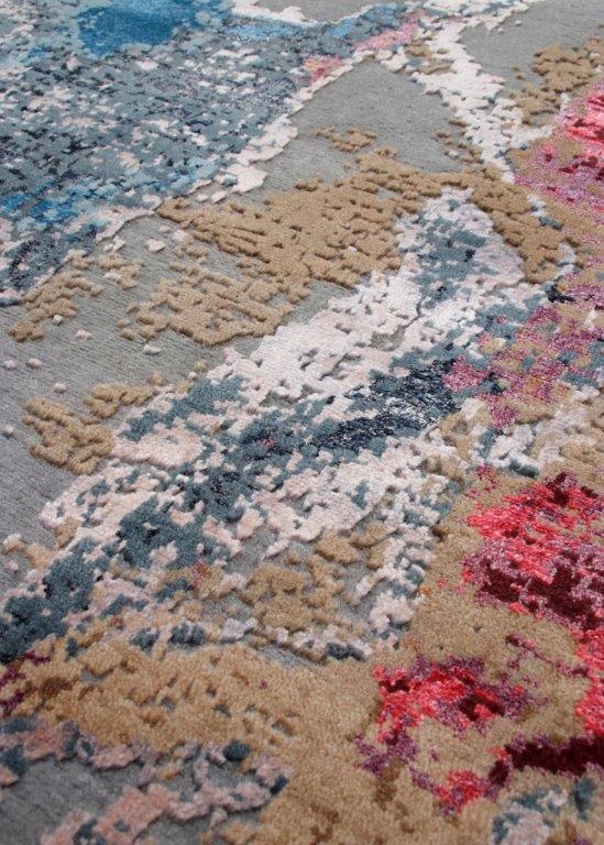 Hand knotted Modern Multicolour Rug (HK-601)