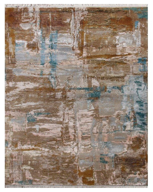 Hand knotted Modern Multicolour Rug (HK-9)