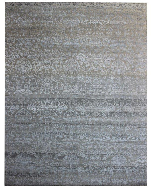 Hand knotted Transitional Grey Rug (HK-4A)