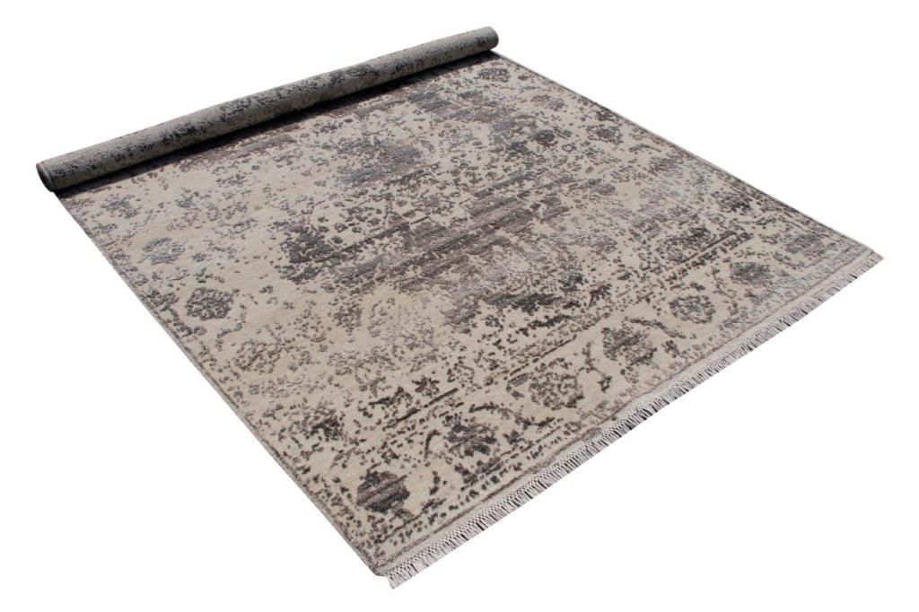 Hand knotted Transitional Grey Rug (HK-Itihas)