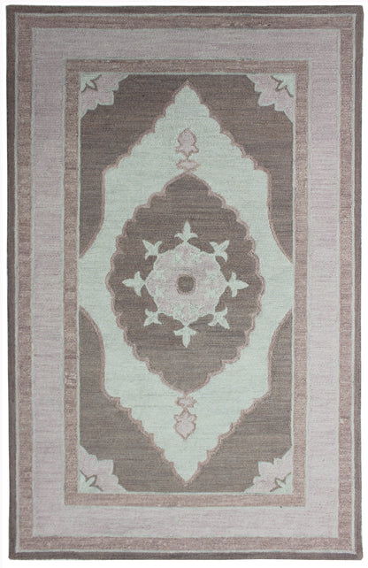 Dust Rose Reverie Wool Rug