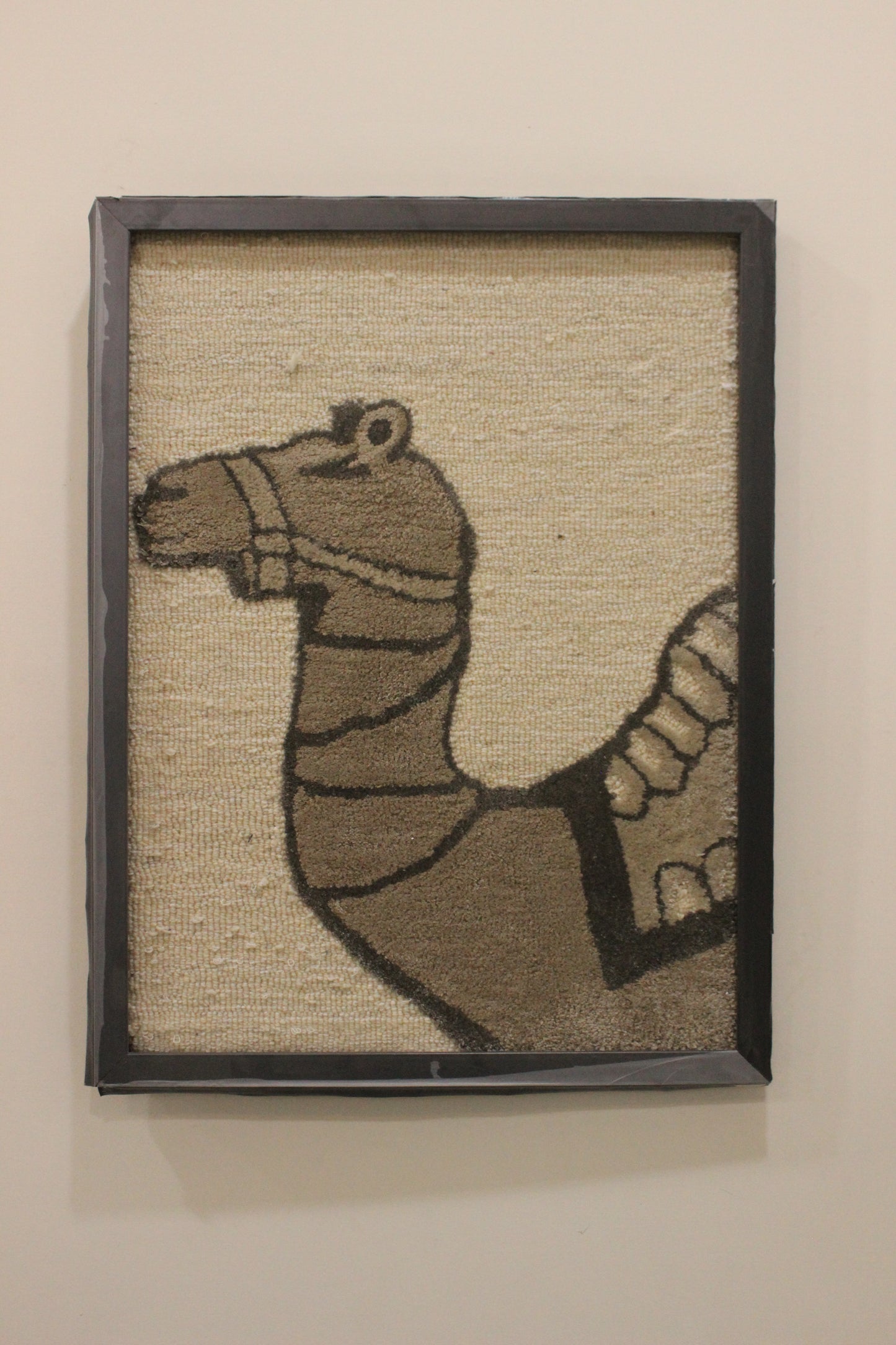 Handmade Wool Camel Wall Hanging