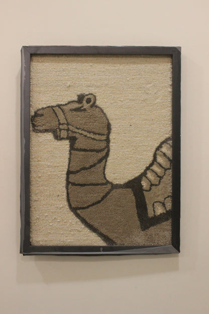Handmade Wool Camel Wall Hanging