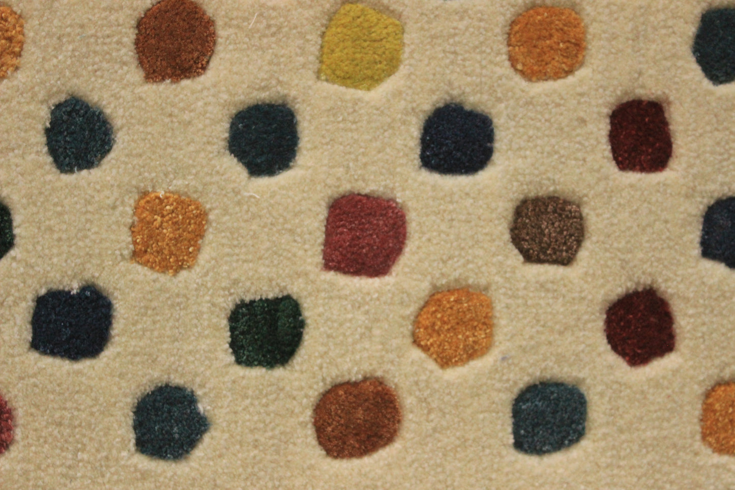 Handmade Wool Dot Pattern Wall Hanging