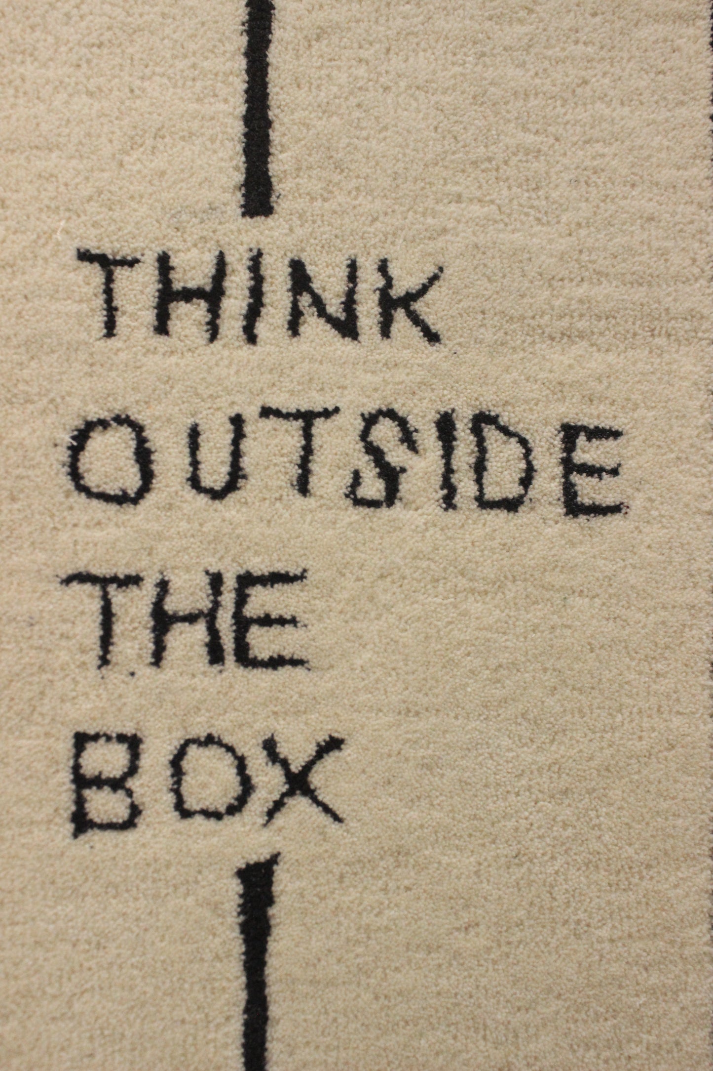 Think Outside The Box Wall Frame | Minimalist Artistic Wall Decor | Modern Home Decoration Frame