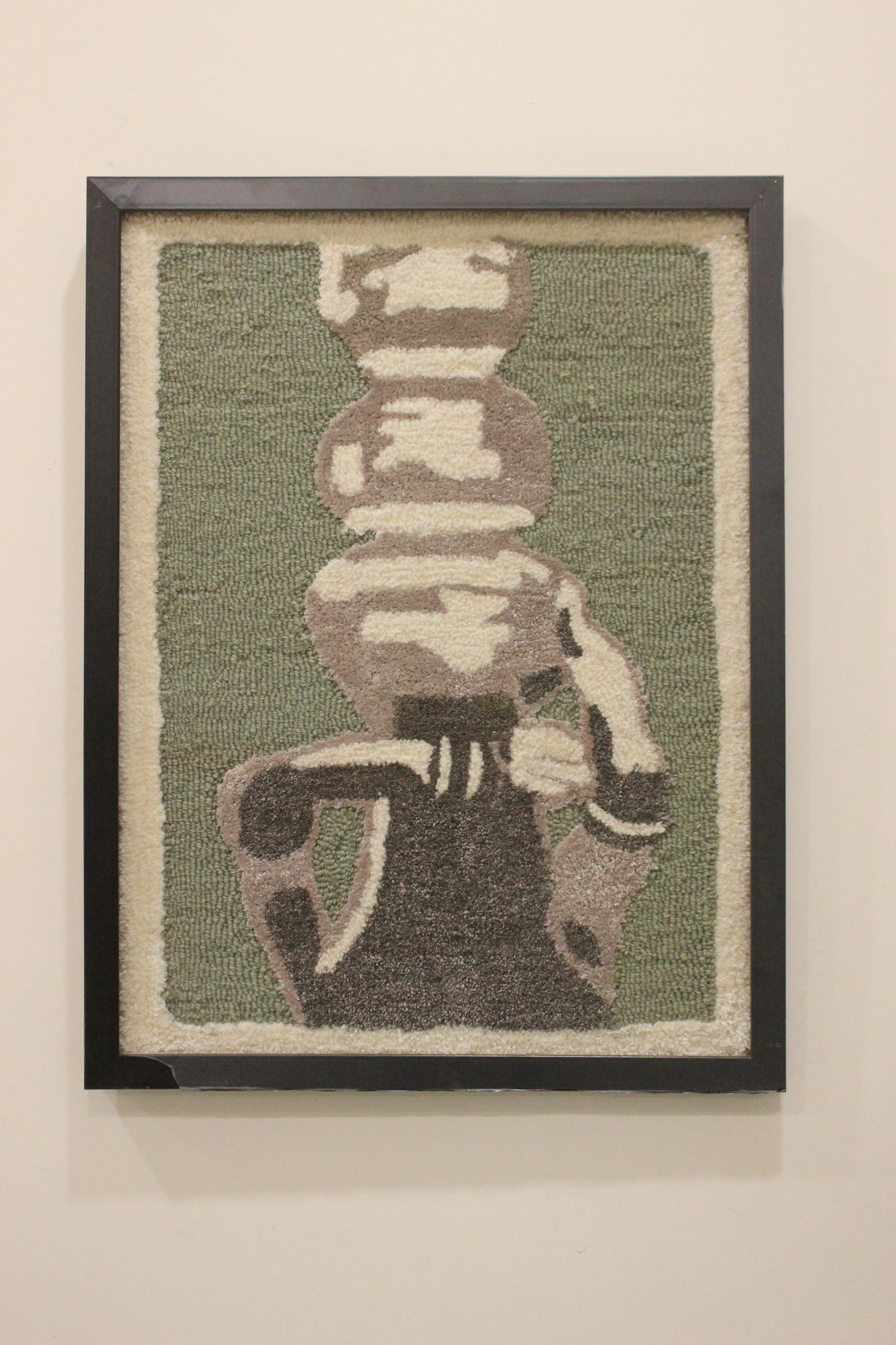 Handmade Wool Pottery Wall Hanging