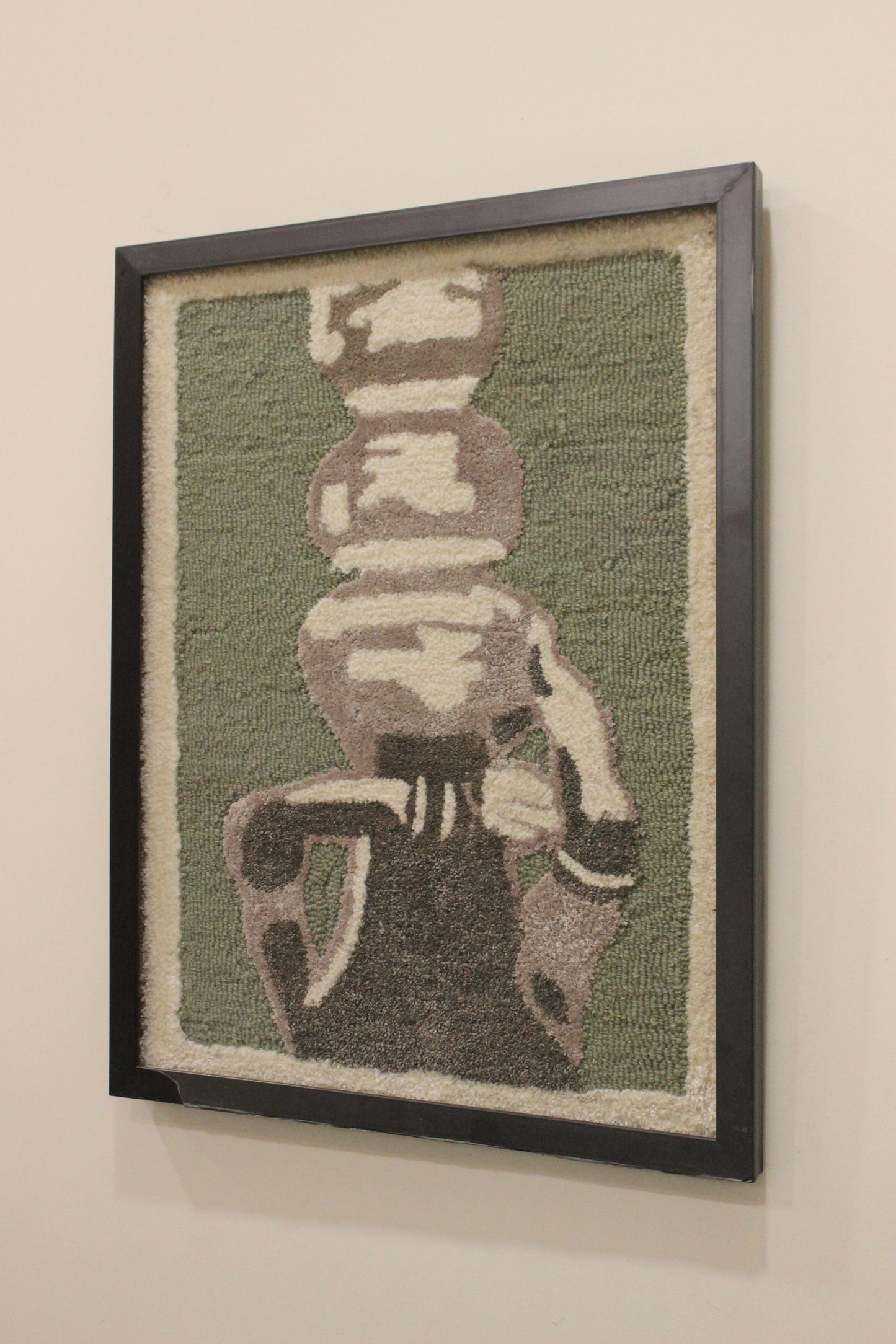 Handmade Wool Pottery Wall Hanging