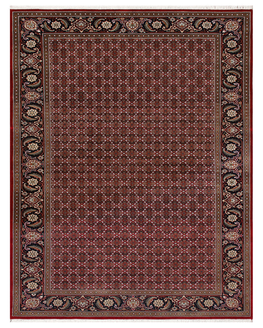 Hand knotted Traditional Mahi-10P Red Rug (MW-35)