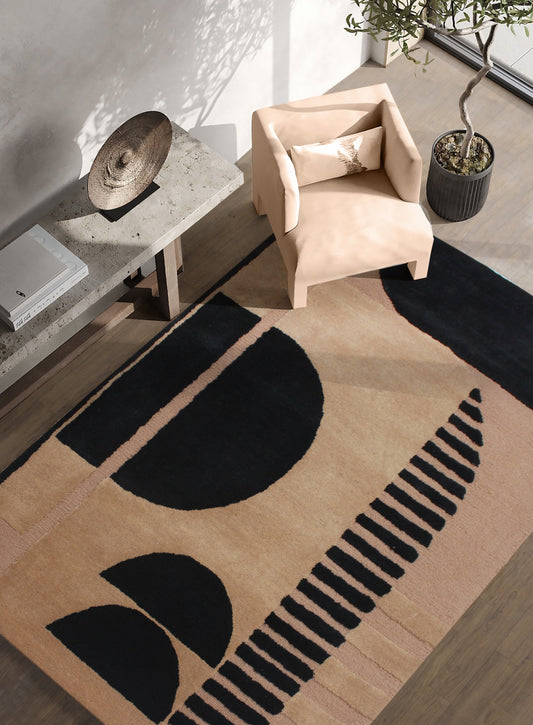 Solstice Modern Wool Rug (HT 842A)